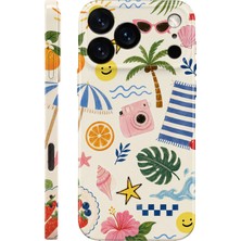 WANNA PROTECT iPhone 17 Pro Max Vacotion Protect Slim Parlak Tam Kaplayan Baskı Kamera Korumalı Telefon Kılıfı