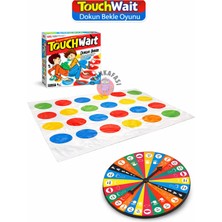 Oyun Kafası Twister Touchwait Dokun Bekle Oyunu Twister Oyunu Eğlenceli Parti Oyunu Aile Oyunu