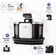 Fakir Spot Cleaner Halı ve Koltuk Leke Temizleme Makinesi 1.9 kg Ultra Hafif, Tek Elle Taşınır, Ev ve Araç Içinde Anında Leke Çıkarma