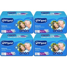 Canped Yetişkin Bezi Bel Bantlı Tekstil Yüzey Xl - Ekstra Large - Extra Large 92 Adet