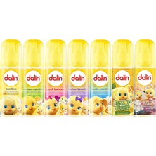 Dalin Bebek Kolonyası 150ML (Bıcı Bıcı-Orman-Çiçek-Bahar-Deniz-Limon-Peri Masalı) Karma 7 Li Set