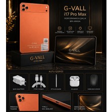 G-Vall I17 Pro Max Tablet 512  Depolama  32 GB Ram Klavye + Airpods + Mouse+ Kılıf + Cam Koruyucu + Şarj Aleti + Kalem Full Set