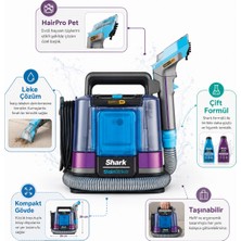 Shark Stainstriker Hairpro Halı ve Koltuk Yıkama Makinesi Evcil Hayvan Tüyü Başlıklı, Inatçı Leke ve Kokulara Son, Ev ve Araç Içi