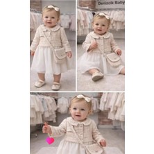 Veraura Lifestyle 1-2-3 Yaş Bolero Ceketli Çantalı Elbise