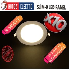Orjinal Horoz 10 Adet 9W Günışığı LED Spot