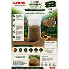 Sera Discus Immunpro Nature 50 gr Açık Brüt