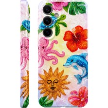 WANNA PROTECT Samsung S26 Palm Protect Slim Parlak Tam Kaplayan Baskı Kamera Korumalı Telefon Kılıfı