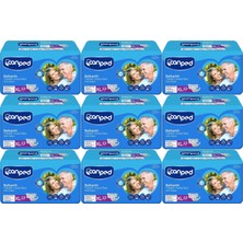 Canped Yetişkin Bezi Bel Bantlı Tekstil Yüzey Xl - Ekstra Large - Extra Large 207 Adet