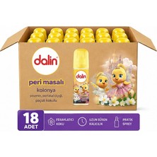 Dalin Bebek Kolonyası 150ML Peri Masalı (Yasemin-Portakal Çiceği-Paçuli Kokulu) (18 Li Set)