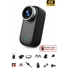 Maetheus M11 Mini 4K Ultra Hd Wifi Aksiyon Kamerası Geniş Açılı 1.5'' Ekranlı Manyetik Spor Kamerası