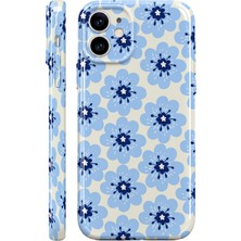 WANNA PROTECT iPhone 12 Kırmızı Puantiye Protect Slim Parlak Tam Kaplayan Baskı Kamera Korumalı Telefon Kılıfı