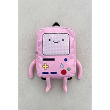 İsra Ayyıldız Moonstar Collection Pembe Adventure Time Bmo Sırt Çantası