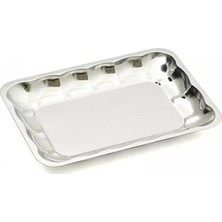 Biodata 2 Adet Dikdörtgen Servis Tabağı Salata Meyve Tabağı Sunum Kasesi 24.5 cm x 17.5 cm