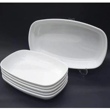 Biodata Jumbo Boy 33X20 Melamin Kayık Tabak Büyük Boy Salata Meze Sos Tabağı 2 Adet Duble Iskender Tabağı