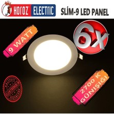 Orjinal Horoz 6 Adet 9W Günışığı LED Spot