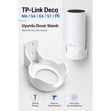TY Tech Tp-Link Deco M4 S4 E4 S7 P9 Uyumlu Duvar Standı - Mesh Montaj Askı Aparatı