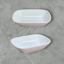 Biodata 12 Adet %100 Kırılmaz Melamin Kare Çerez & Meze Tabağı 17 cm - Derinlik 4 cm - Beyaz