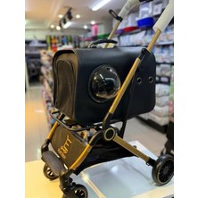 Parkpet Gold Siyah Evcilhayvan Arabası