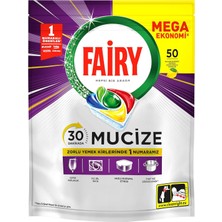 Fairy Faıry Mucize Bulaşık Makinesi Deterjanı Kapsülü/tableti 50 Yıkama