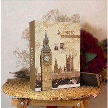 Rabsev Fotoğraf Albümü 10X15CM 200 Fotoğraf Kapasiteli Desenli Anı Albümü