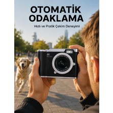 tp Taşınabilir Dijital Fotoğraf Makinesi LED Flaş ve 18X Dijital Zoom - Lisinya
