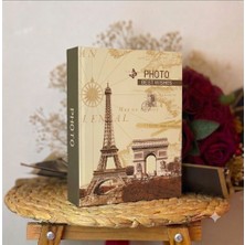 Rabsev Fotoğraf Albümü 10X15CM 200 Fotoğraf Kapasiteli Desenli Anı Albümü