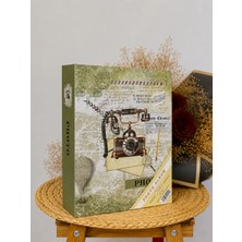 Rabsev Fotoğraf Albümü 10X15CM 200 Fotoğraf Kapasiteli Renkli Desenli Anı Albümü