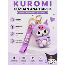 Dinç Spor Kuromi Silikon Cüzdan Anahtarlık
