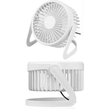 tp Buğz Masaüstü Mini USB Fan - Pvc Gövdeli - 360° Ayarlanabilir