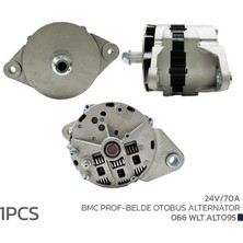 Voltech 066WLT.ALT095 Alternatör (Sarj Dinamosu) 24V 70A Bmc Prof - Belde Otobus 10459026