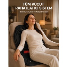 Hatıra Kutusu Titreşimli Isıtmalı Koltuk Tipi Masaj Minderi Ergonomik Tasarım - Lisinya