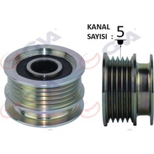 Gva 2811003 Alternatör Kasnağı (Rulmanlı) Megane-Clıo Iı-Kangoo-Twng-Symbol Iı (01-) (5 Kanallı) (K9K-K4M) 8200113636