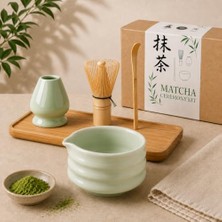 Tech Butiq Matcha Set Bambu Kaşık Çırpıcı