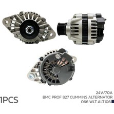 Voltech 066WLT.ALT106 Alternatör (Sarj Dinamosu) 24V 70A Bmc Prof 827 Cummıns 8600017