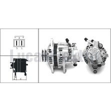 Lucas LEA0211 Alternatör Komple Mıtsubıshı L300 2.5l 4D56 8V P15 92-03 (12V 65A) (Çift Kasnak - Vakumlu) MD313939-MN137867-MD366050