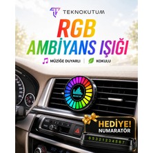 teknokutum Rgb Sese Duyarlı 22 Ledli Müzik Ekolayzer Kokulu LED Disk Modern Tasarım