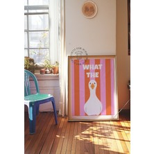 Des Vu Print What The Duck Posteri,pinterest Temalı Çerçevesiz Poster