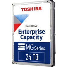 Shopwave Toshıba Enterprıse, MG11ACA24TE, 3.5", 24TB, 1gb 7200 Rpm, 7/24 Güvenlik, Data Center, Nas, Server, HDD (Türkiye Distribütörü Garantili)