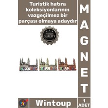 Wintoup #magnet Dekoratif Cami Tasarımlı Buzdolabı Süsü Hatıra Şık Hediyelik Istanbul Temalı Metal Magnet