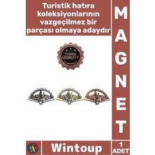 Wintoup #magnet Yelpaze Tasarım Dekoratif Buzdolabı Süsü Turistik Hediye Hatıra Eşya Istanbul Temalı Magnet