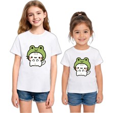 Teknik Kawaii Tasarım Baskılı Tişört