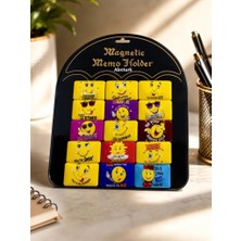 Abnturk Akrilik Kabartmalı Emoji Magnet 5x3 cm Dekoratif Buzdolabı Magneti Renk ve Model Karışık 1 Adet