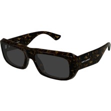 Yves Saint Laurent Saint Laurent Sl 869 002 Havana Grey Rectangle Erkek Gunes Gozlugu