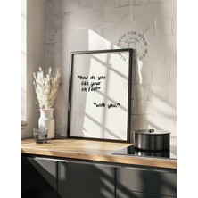Des Vu Print How Do You Like Your Coffee Posteri, Kahve Temalı Poster