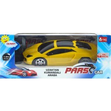 Tastech 1:24 Pilli Uzaktan Kumandalı Oyuncak Araba 2 Fonksiyonlu Pars Lamborgini Ileri Geri Fonksiyonlu