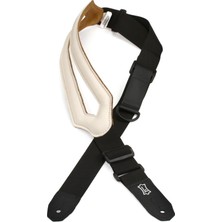 Levy's Mrhss-Crm Gitar Askısı Sağ Yükseklik Deri Ergonomik 3"
