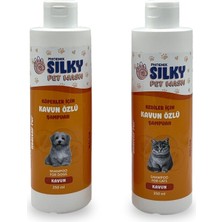 Silkypetwash - Kedilere Özel Doğal Kavun Özlü Şampuan - 250ML