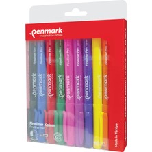 Penmark Fineliner Kalem 0,6 Milimetre Japon Uç 10'lu