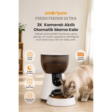 Smartpaw Fresh Feeder Ultra Kameralı Akıllı Otomatik Mama Kabı (Distribütör Garantili)