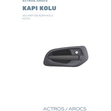 Sampa Actros Arocs Euro6 Kapı Açma Kolu Dış Sol (Kilitli), 9607230609